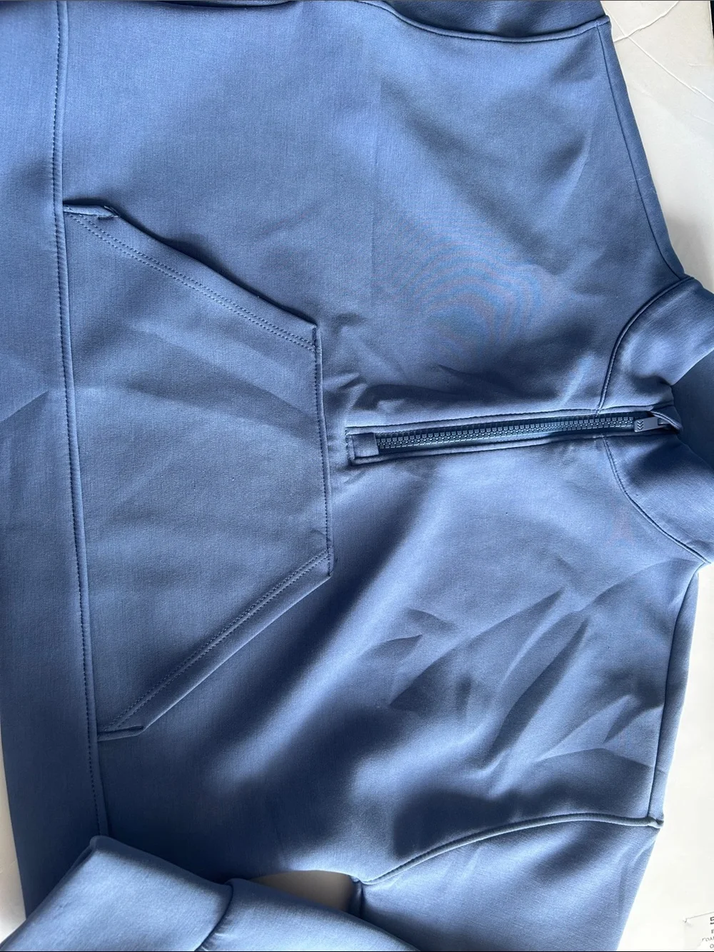 all in motion navy blue pullover top